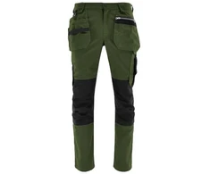 Darba bikses Sara Workwear Comfort, zaļa, XL dydis