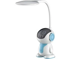 Standart TABLE LED LAMP ROBO BL1618 Baltas