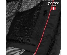 Darba jaka Pesso, melna, 2XL dydis