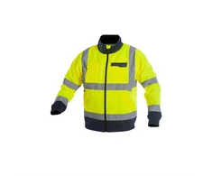 Darbinė striukė vyrams Sara Workwear Drogowiec 11420-27, mėlyna sp./geltona sp./pilka sp., XL dydis