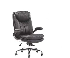 Darbo kėdė Domoletti 3286, 52 x 56 x 107–117 cm, juoda.
