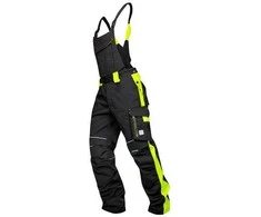 Darbinis puskombinezonis Ardon, juoda/geltona, XL dydis