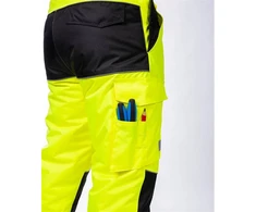 Darbinis puskombinezonis Ardon, juoda/geltona, XL dydis