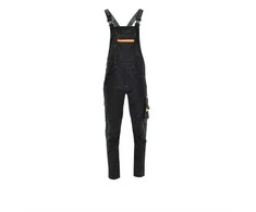 Darba puskombinezons Sara Workwear Comfort, melna krās./oranža krās., XXL dydis