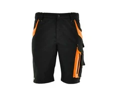 Work shorts Sara Workwear 11-000272-27. juodas/oranžinis. M size