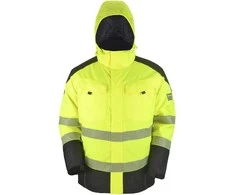 Darbinis švarkas Prof Hi-Vis 502072125, geltonas, XXL dydis
