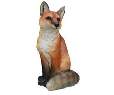 Extreme Sodo dekoracija „Lapė“ Garden Center NF16506, 27,5 cm x 26 cm x 47,5 cm, ruda spalva.