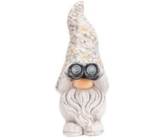 DKD Home Decor DECORATION GNOME WITH BINOCUL 20X20.5X41