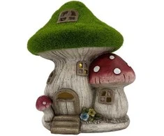 Affek Design DECORATION MUSHROOM HOUSE 27.5X24.5X32CM