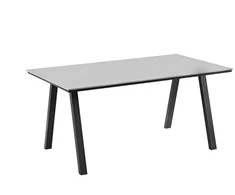 Sodo stalas Domoletti Dino, pilkas, 160 cm x 90 cm x 75 cm