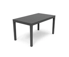 Lauko stalas Progarden Sumatra, pilka sp., 138 cm x 80 cm x 72 cm