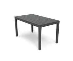 Lauko stalas Progarden Sumatra, pilka sp., 138 cm x 80 cm x 72 cm