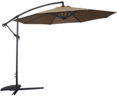 Dārza saulessargs Domoletti SSAP-009, 300 cm, brūna krās.