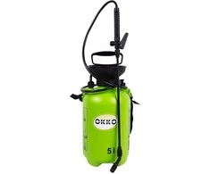 Dārza smidzinātājs, pēcapstrādes Okko, plastmasa, 5 l
