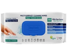 Deep Fresh Drėgnos servetėlės Deepfresh Multi-surface, universalaus naudojimo, 100 vnt.