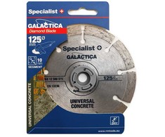 Deimantinis diskas „Specialist+ Galactica“, 125 mm x 22,2 mm x 10 mm