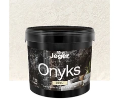 Dekoratīvais apmetums, sienas Jeger Onyks Ecru, ecru, 7kg