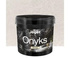 Dekoratīvais apmetums, sienas Jeger Onyks rusvai gelsvas, 7kg