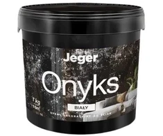 Dekoratīvais apmetums, sienas Jeger Onyks Baltas, balta, 7kg