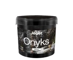Dekoratīvais apmetums, sienas Jeger Onyks Baltas, balta, 7kg