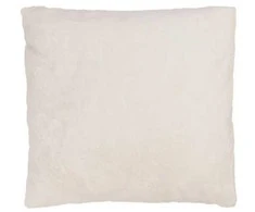Dekoratyvinė pagalvėlė Domoletti KSKHLG-027, kreminės spalvos, 450 mm x 450 mm