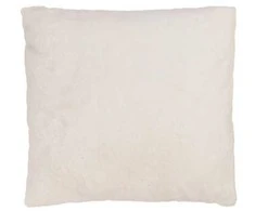Dekoratyvinė pagalvėlė Domoletti KSKHLG-027, kreminės spalvos, 450 mm x 450 mm