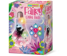 Dekoravimo rinkinys, lempa 4M KidzMaker Fairy, įvairių spalvų