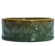 Greenie Desig By Lot Dubenėlis augintiniui, dizainas Lotte, 0,7 l, 16 cm x 16 cm, žalias