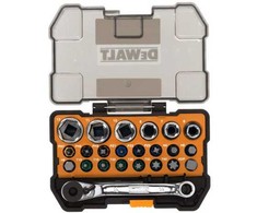 Grąžtas Sukimo antgalių komplektas DeWalt DT70906; 24 vnt.