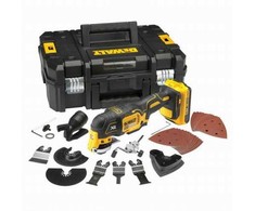Dewalt Akumuliatorinis universalus švytuoklinis įrankis Multi-Tool 18V 2,0Ah XR + priedai - DCS355D2