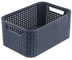 Dėžė transportavimui / įrankiams / sandėliavimui Curver Style, 6 l, pilka, 28 x 19 x 13 cm