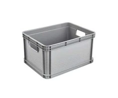 Dėžė transportavimui / sandėliavimui / žaislams Keeeper 1088213000000, 20 l, pilka, 40 x 30 x 22 cm