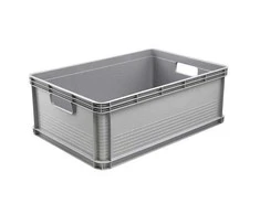 Dėžė transportavimui / sandėliavimui / žaislams Keeeper 1088413000000, 45 l, pilka, 60 x 40 x 22 cm