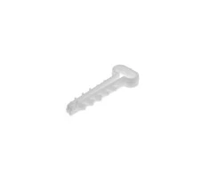 Kaiščiai plokšti Pawbol, USMP3, 3x2.5 mm, balti, 25 vnt.