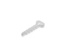 Kaiščiai plokšti Pawbol, USMP5, 5×2.5 mm, balti, 25 vnt.