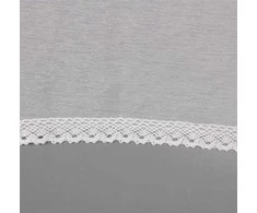 Dienas aizkari Domoletti, balta krās., 290 cm x 160 cm