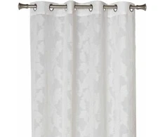 Dieninės užuolaidos Domoletti PILE, baltos, 140 cm x 260 cm