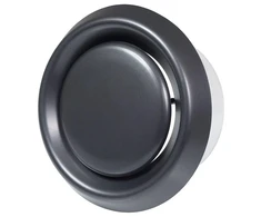 Drėkintuvas Difuzors Europlast VD125A, antracīta, 125 mm