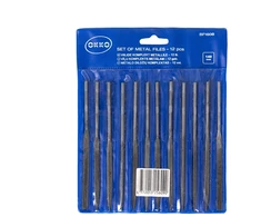 Dildžių rinkinys Okko BF1608, pusapvalis, metalinis