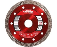 Diskas Draumet PCN X-tipa 125mm plytelėms
