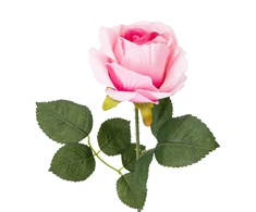 Dirbtinė gėlė. rožė Domoletti. rožinė. 51 cm