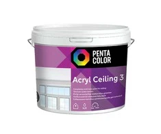 Dispersijas krāsa Pentacolor Acryl 3, balta, 5 l