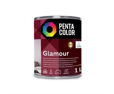 Dispersiniai dažai Pentacolor Glamour, balti, 1 l