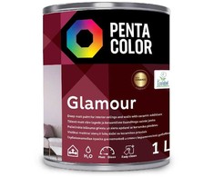 Dispersiniai dažai Pentacolor Glamour, balti, 1 l