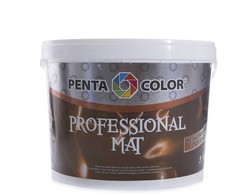 Dispersiniai dažai Pentacolor Professional Matt, baltos spalvos, 10 l