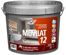 Dispersiniai dažai Rilak Movilat 12, balta sp., 3.6 l