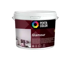 Dispersiniai dažai Pentacolor Glamour, balti, 3 l