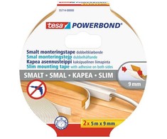 Dvipusė lipni juosta Tesa 55714-00000, Dvipusė, 5 m x 0.9 cm