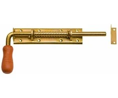 DMX Vartų skląstis su spyruokle WSP 420x190 mm žalvario