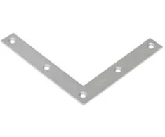 DMX Montavimo plokštelė, 100x100x15x2,0mm, cinkuota
